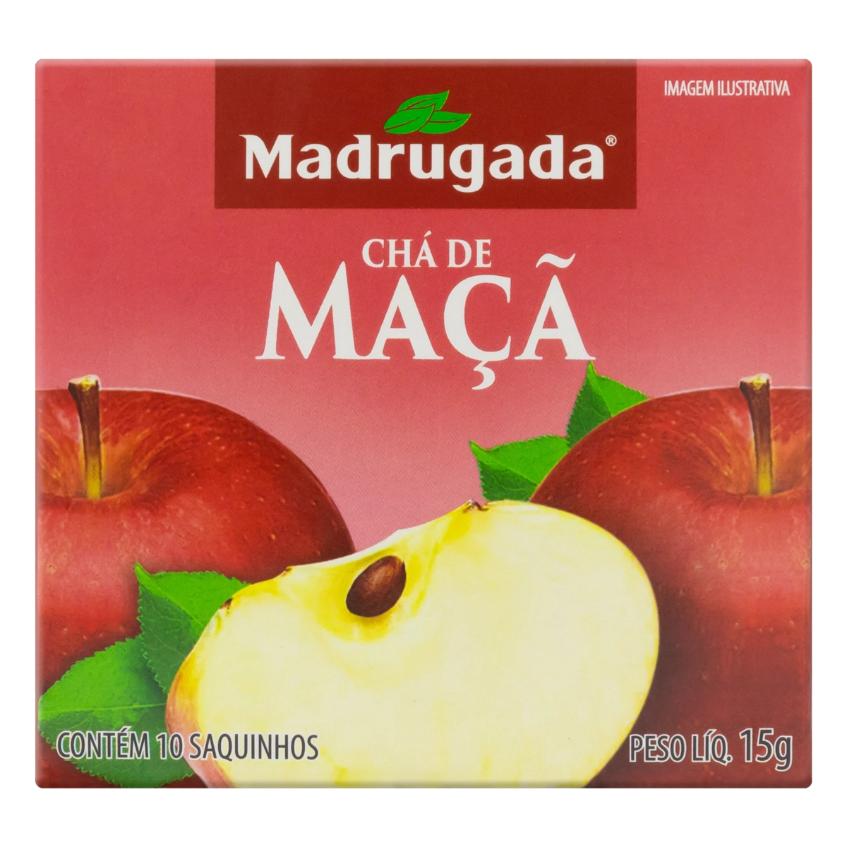 Chá Maçã Madrugada Caixa 15g 10 Unidades