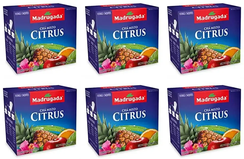 Chá Citrus Madrugada Caixa 15g 10unidades