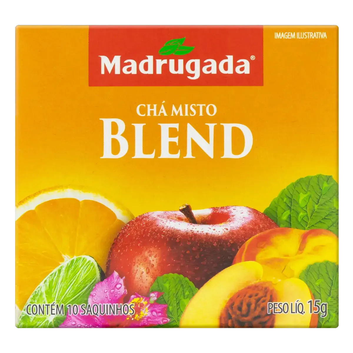 Chá Blend Madrugada Caixa 15g 10 Unidades