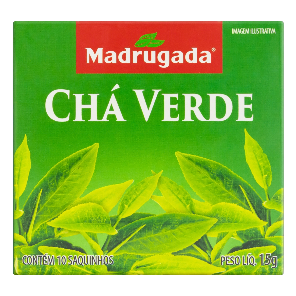 Chá Verde Madrugada Caixa 15g 10 Unidades