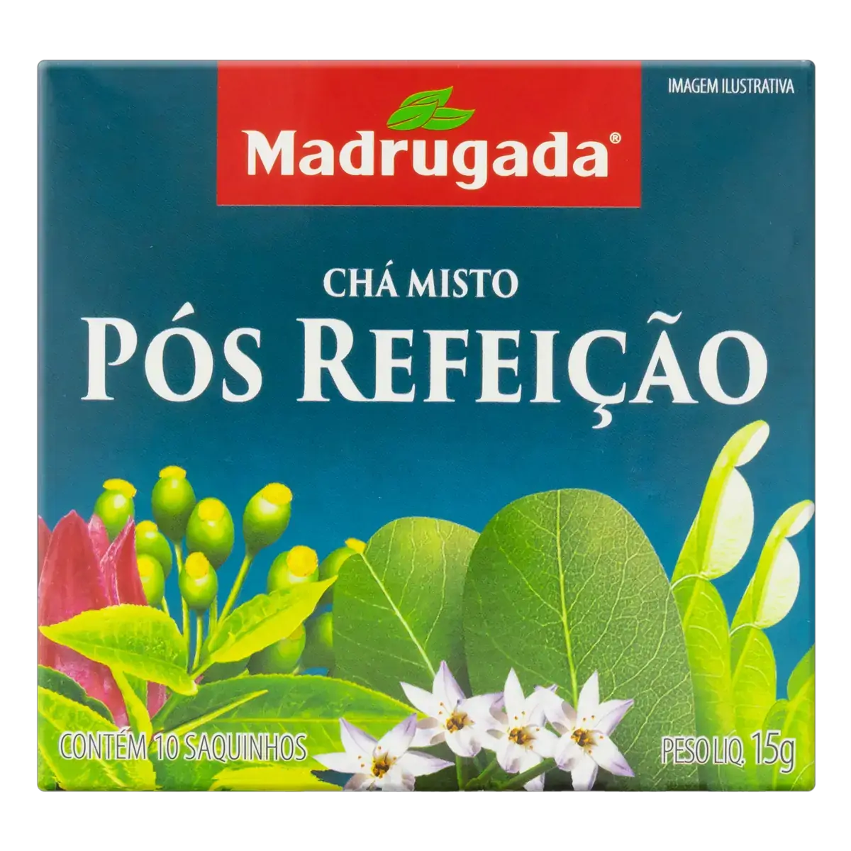 Chá Pós Refeição Madrugada Caixa 15g 10 Unidades