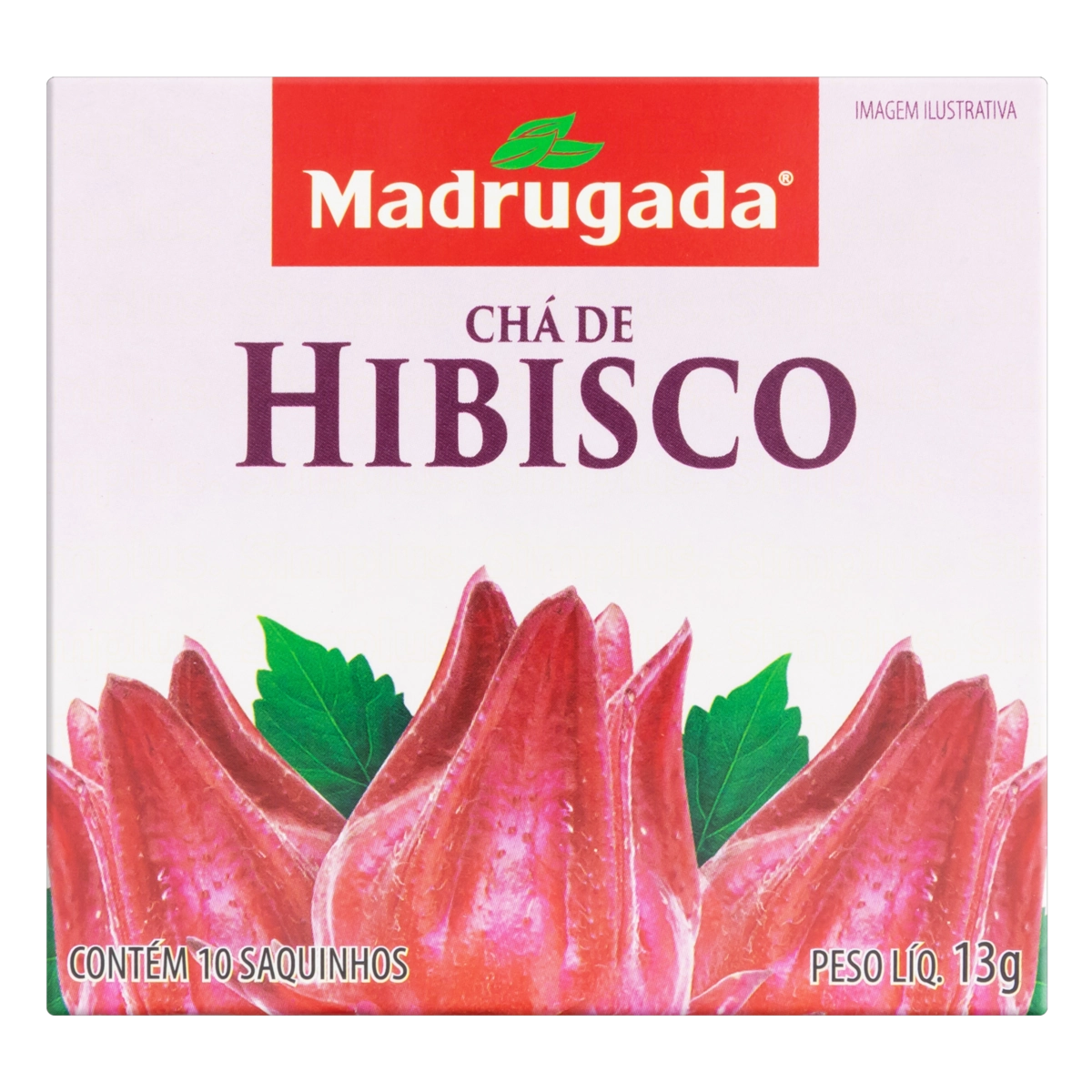 Chá Hibisco Madrugada Caixa 13g 10 Unidades