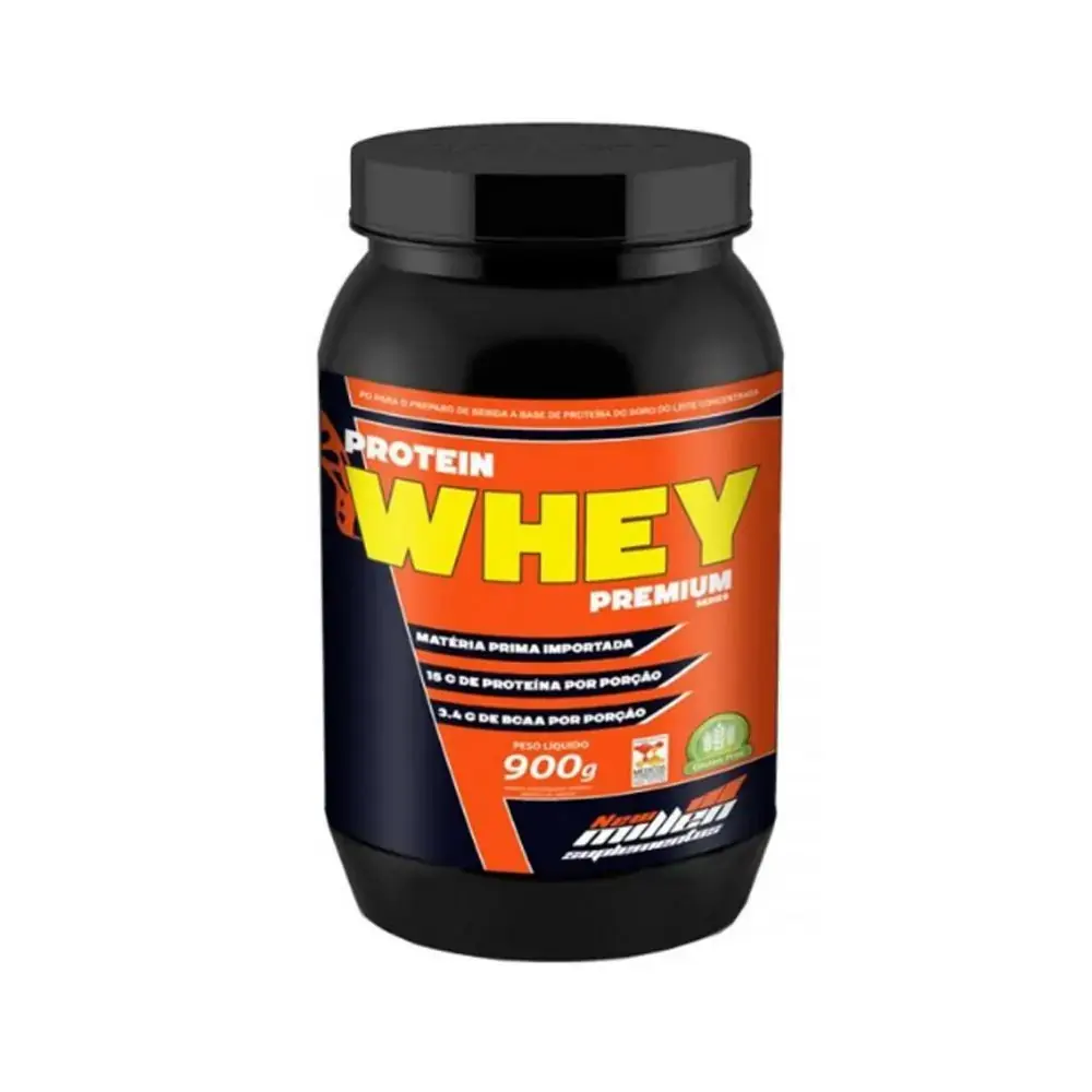 Whey Premium 900g Sachet Baunilha New Millen