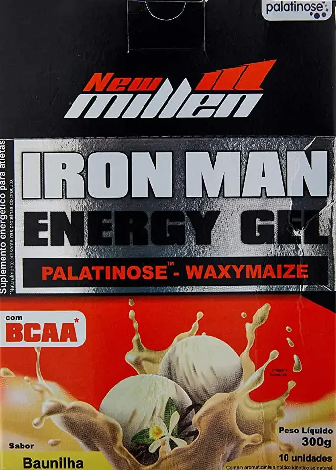 Iron Man Gel Baunilha 300g Millen