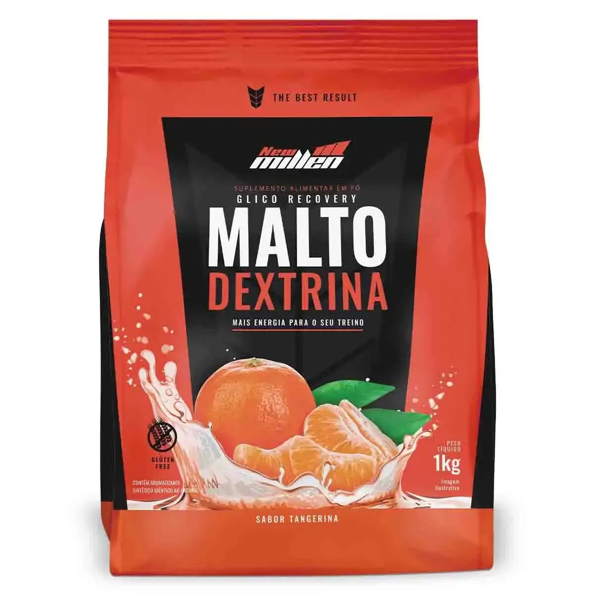 Malto Dextrina Tangerina 1kg New Millen