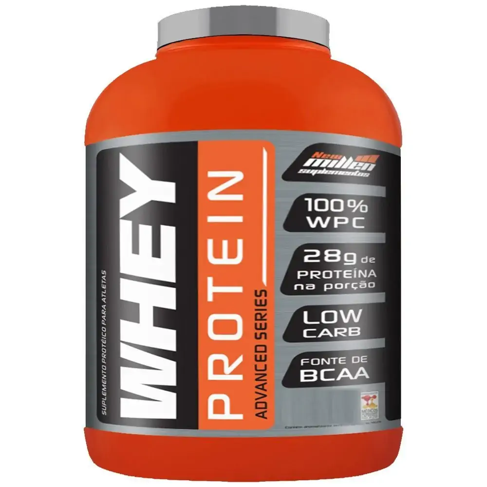 Whey Prot Morango C/ Fl 2.2k