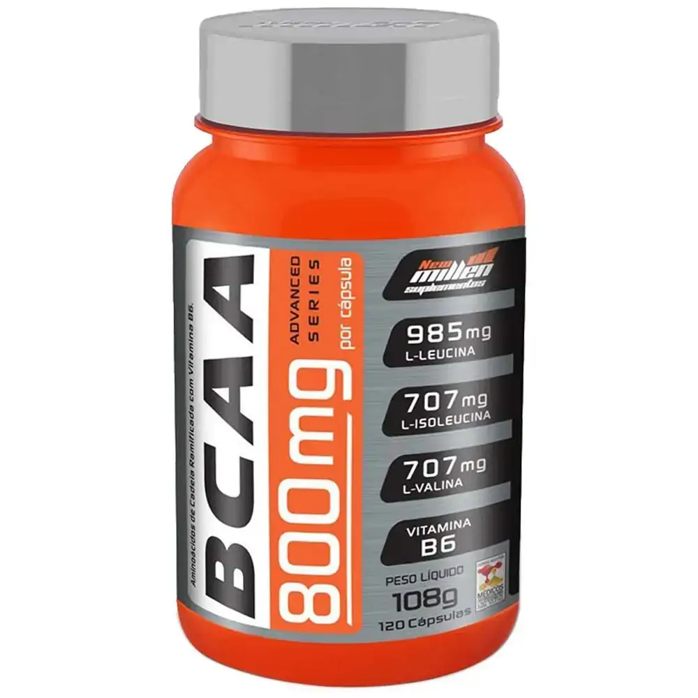 Bcaa 800mg 120 Caps Millen