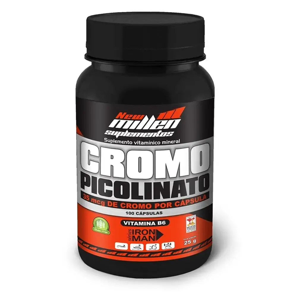 Picolinato De Cromo 100 Caps