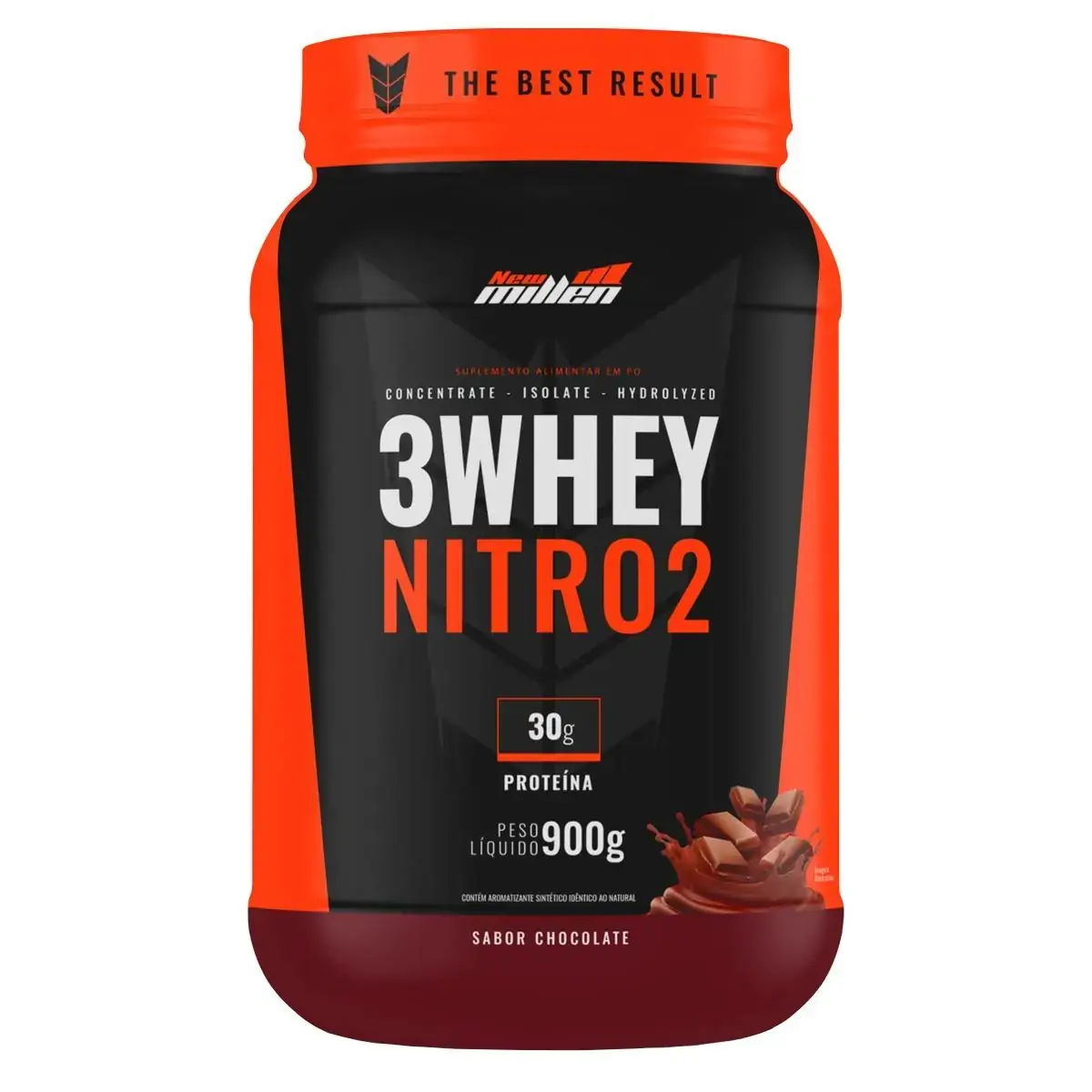 Whey 3w Nitro 900g Chocolate New Millen