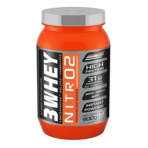 Whey 3w Nitro 900g Sabor Floresta Negra
