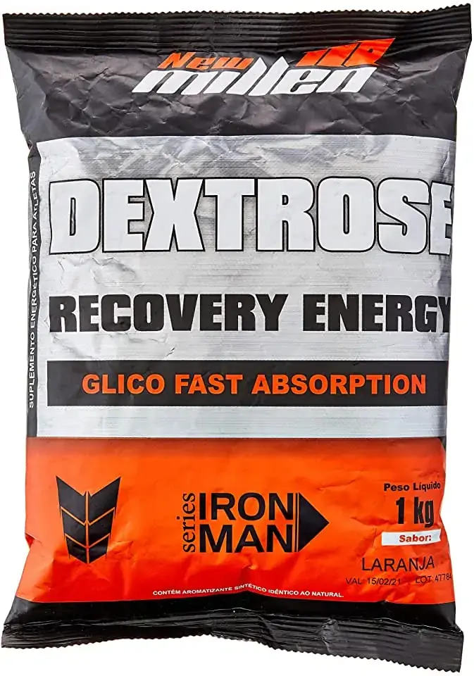 Dextrose Para Mais Energia Sabor Laranja 1kg New Millen