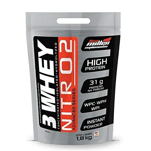 3whey Nitro 2 Baunilha Pouche 1,8kg Millen