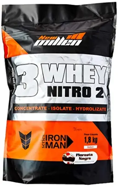 Whey 3w 1,8kg Floresta Negra New Millen