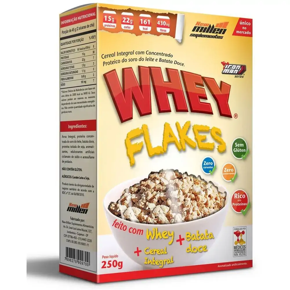Whey Flakes 250g Cereal Integral