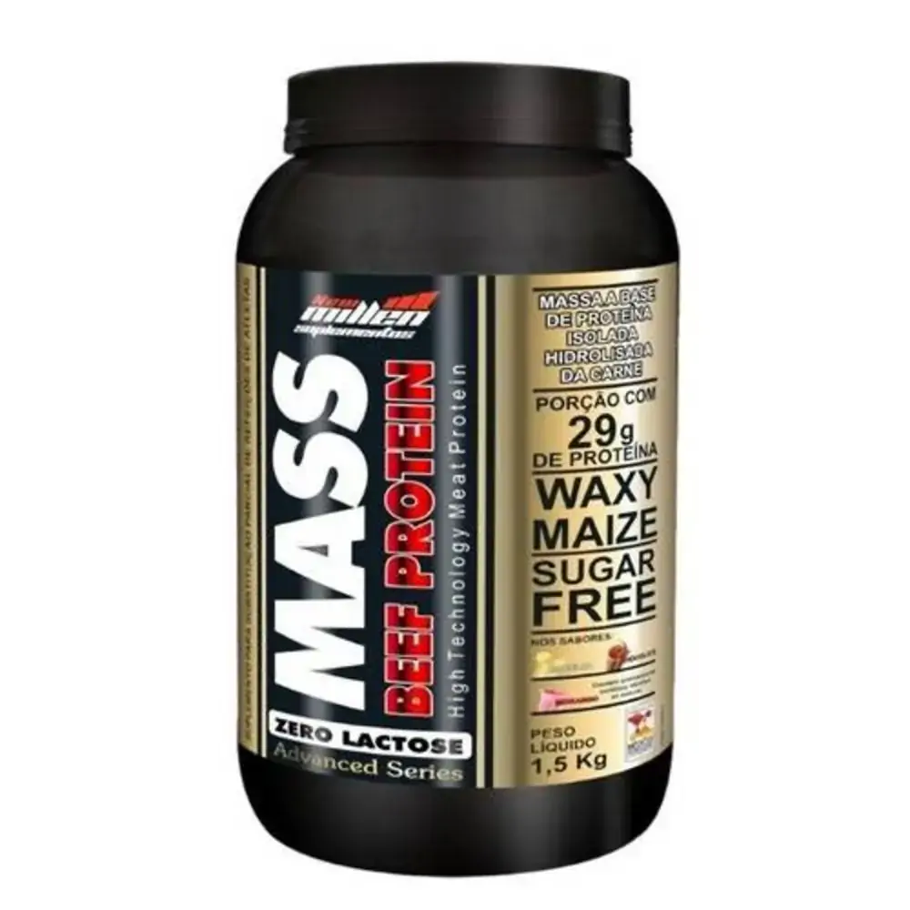 Mass Beef Protein Chocolate Pt 3kg New Millen