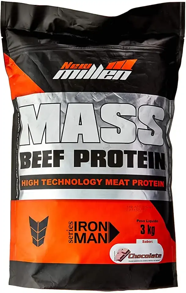 Mass Beef Protein 3kg Choc New Millen