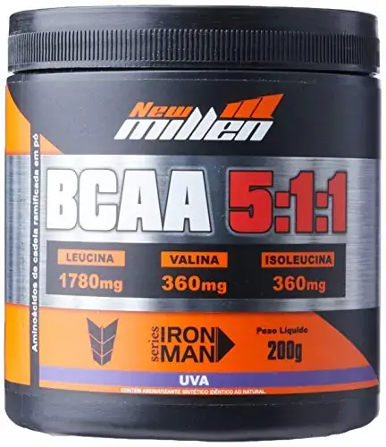 Bcaa Instant Powder Uva 200g Millen