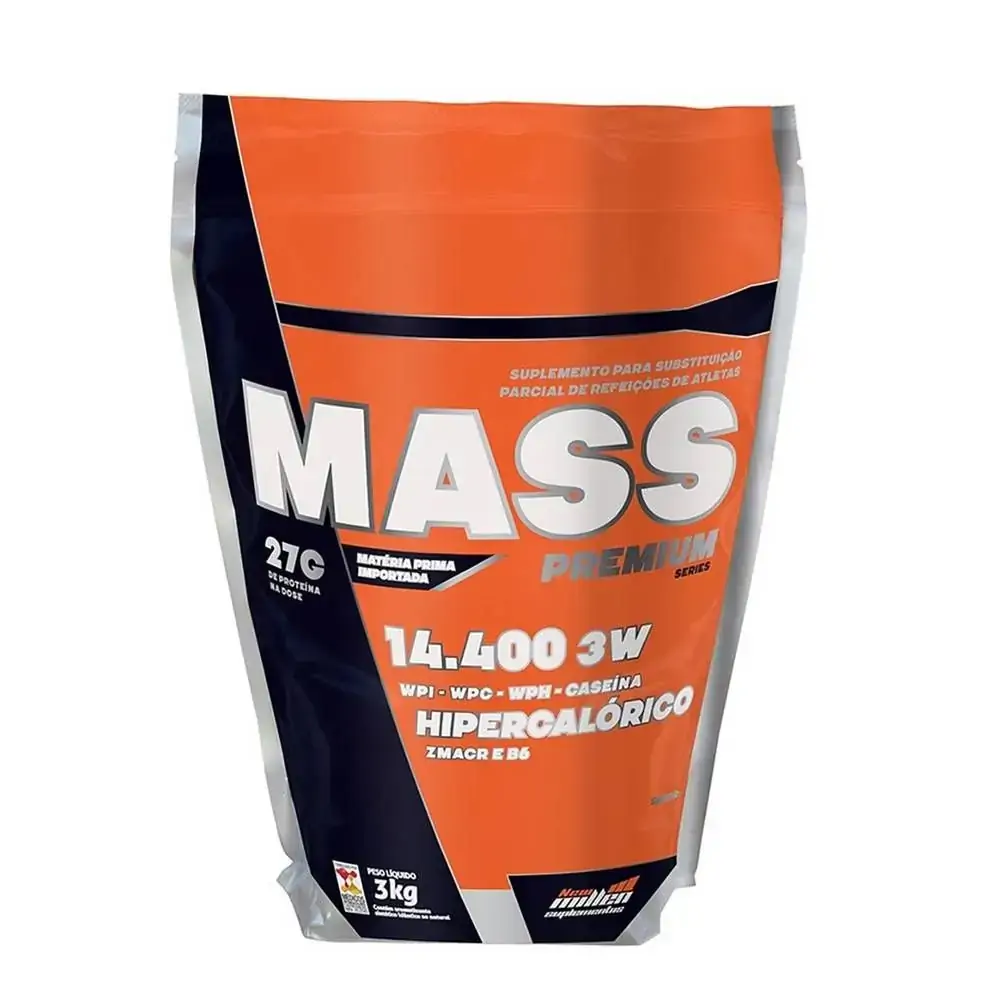 Mass 3400 Anticatabolic 3,400 Morango New Millen