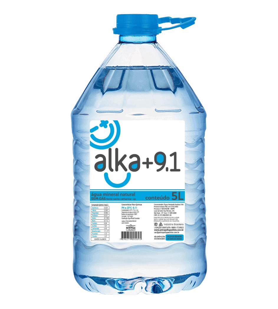 Agua Mineral Ph 9,1 Alka 5l