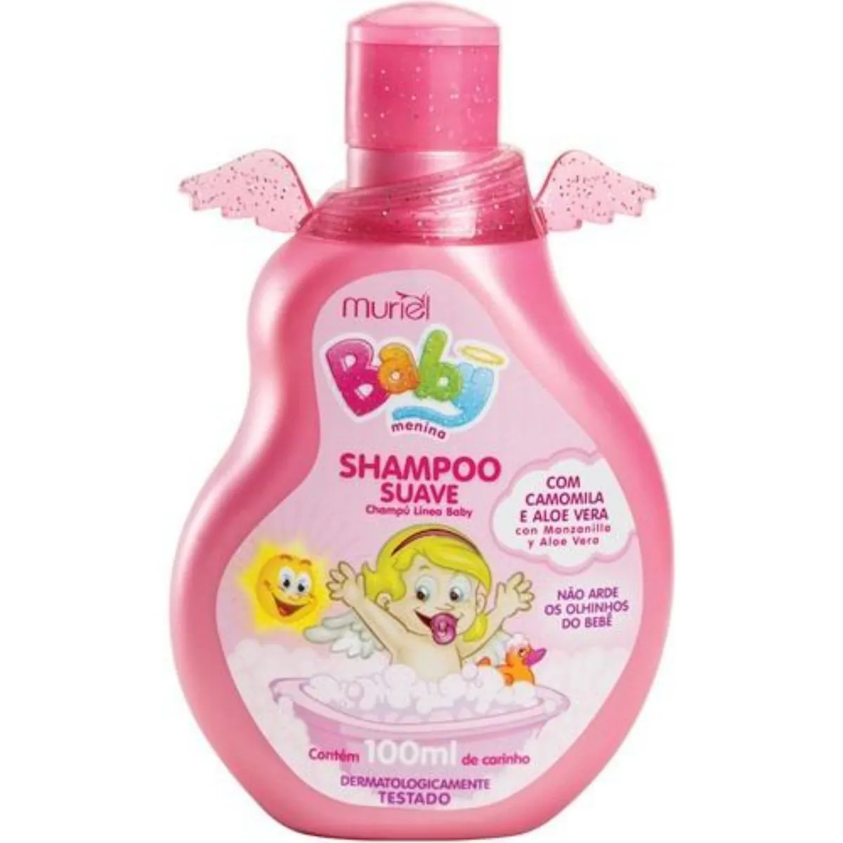 Shampoo Infantil Baby Muriel 100ml Rosa Unit