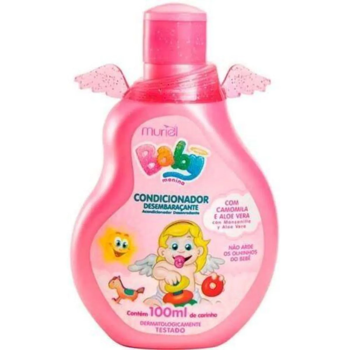 Condicionador Infantil Baby Muriel 100ml Rosa Unit