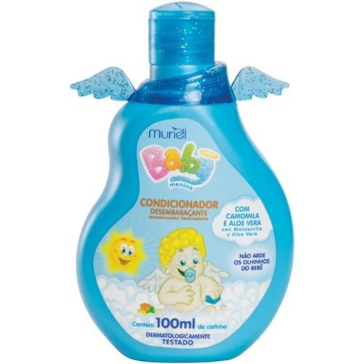 Condicionador Infantil Baby Muriel 100ml Azul Unit