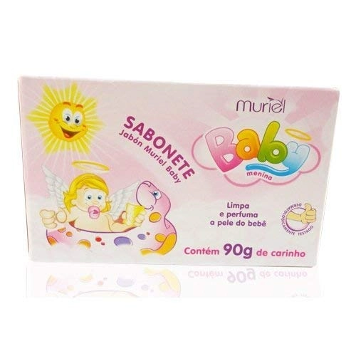 Sabonete Infantil Baby Muriel Menina