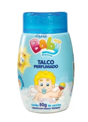 Talco Infantil Muriel 75g Azul Unit