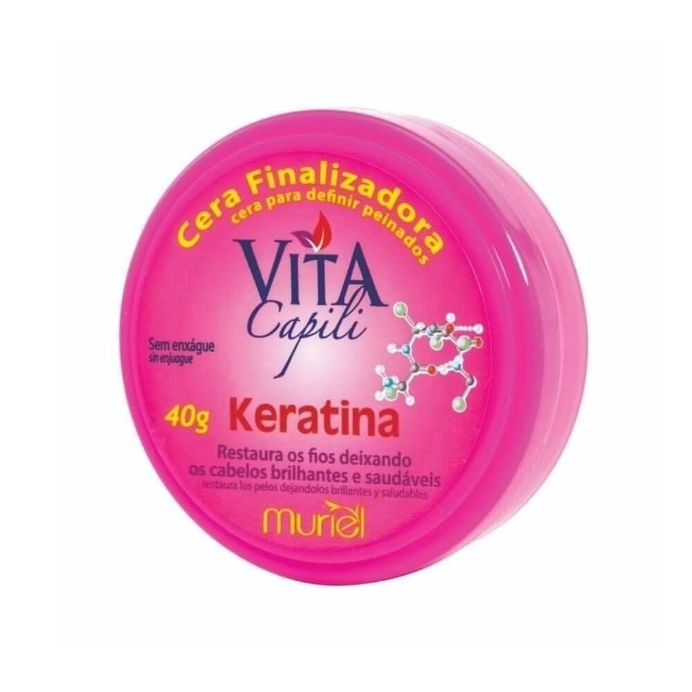 Cera Finalizadora Vita Capili Muriel Keratina 40g