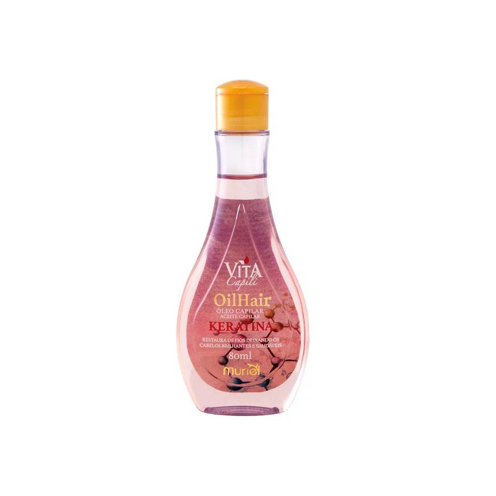 óleo Capilar Vita Capili 80ml Queratina Unit