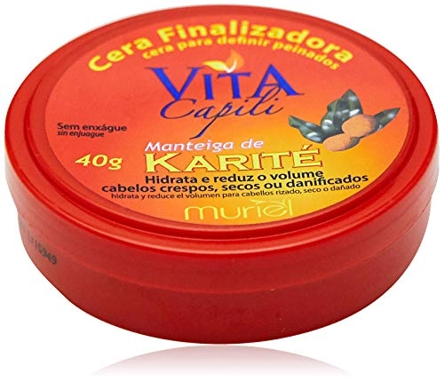 Cera Finalizadora Muriel Vita Capili 40gr Manteiga Karite