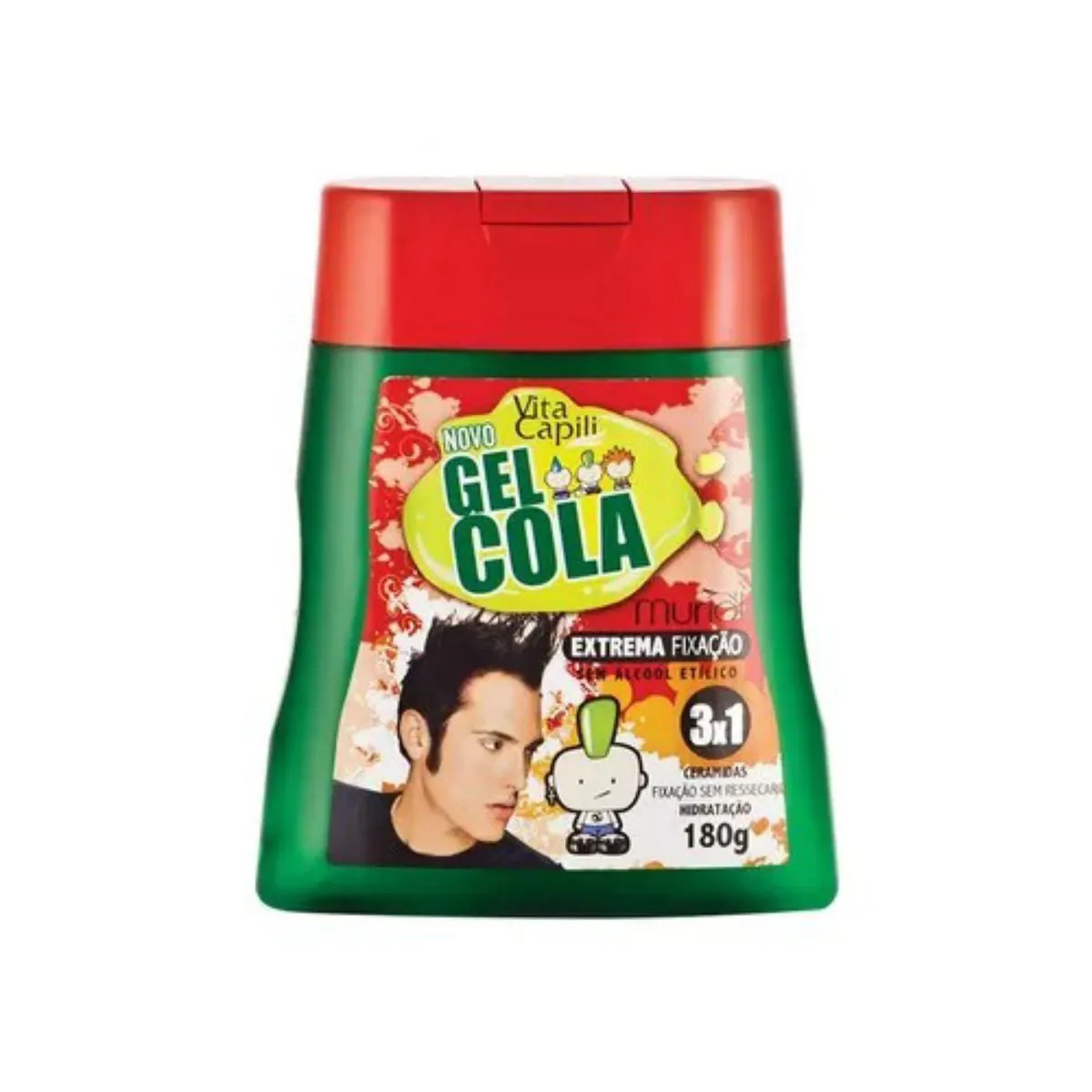 Gel Fix.vita Capili Cola Verde