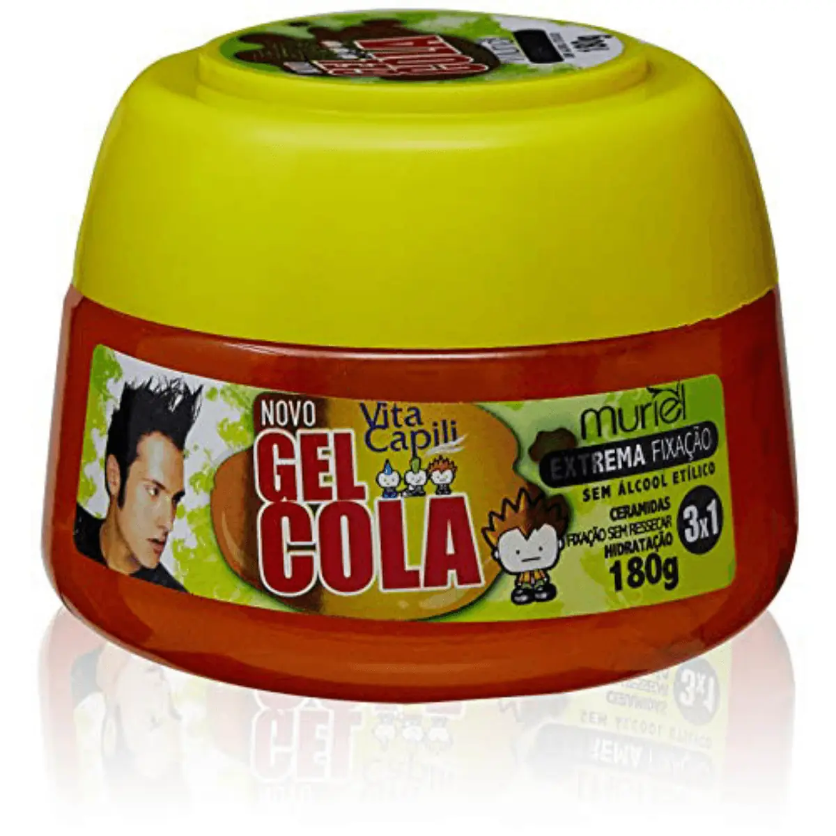 Gel Cola Vita Capili Laranja F8 180