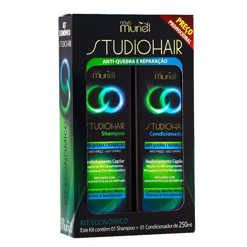 Shampoo Condicionador Studio Hair Anti Queda