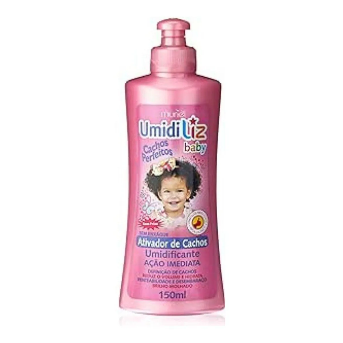 Ativador de Cachos Umidiliz Baby Menina 150ml Muriel
