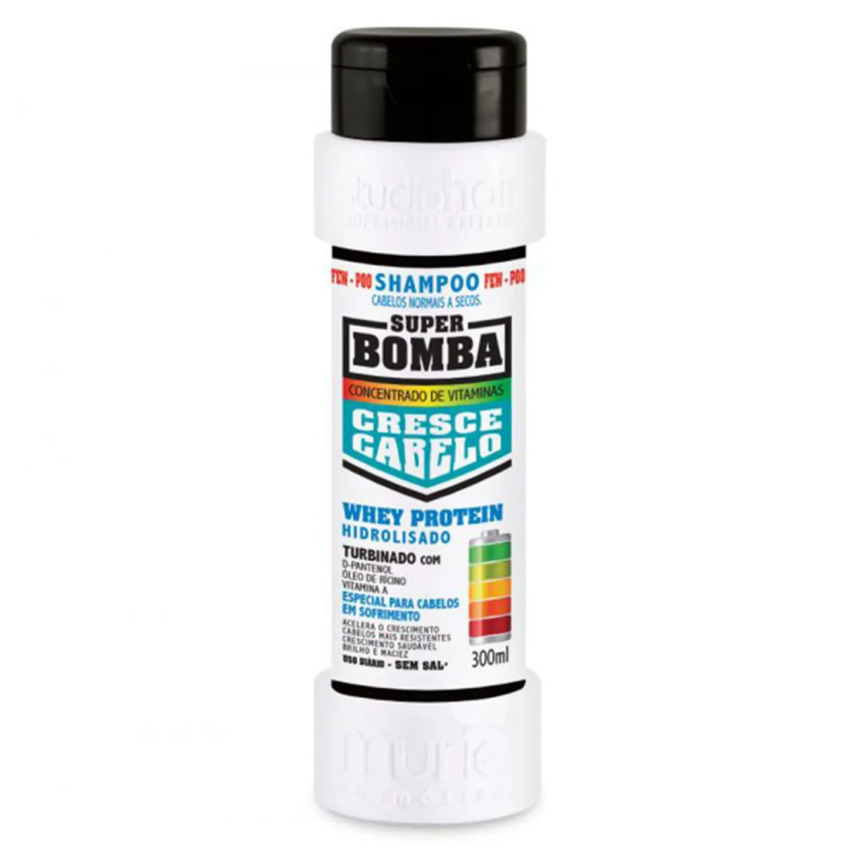 Shampoo Super Bomba Cresce Cabelo Muriel 300 ml