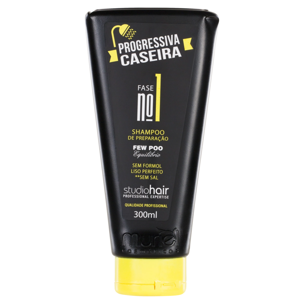 Shampoo De Preparação Progressiva Caseira Muriel Frasco 300ml