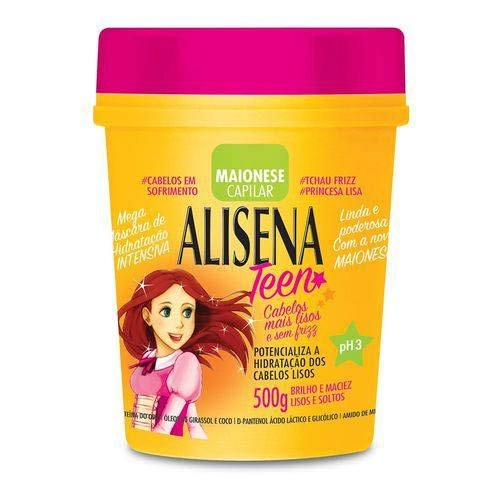 Maionese Capilar Alisena Teens 500g