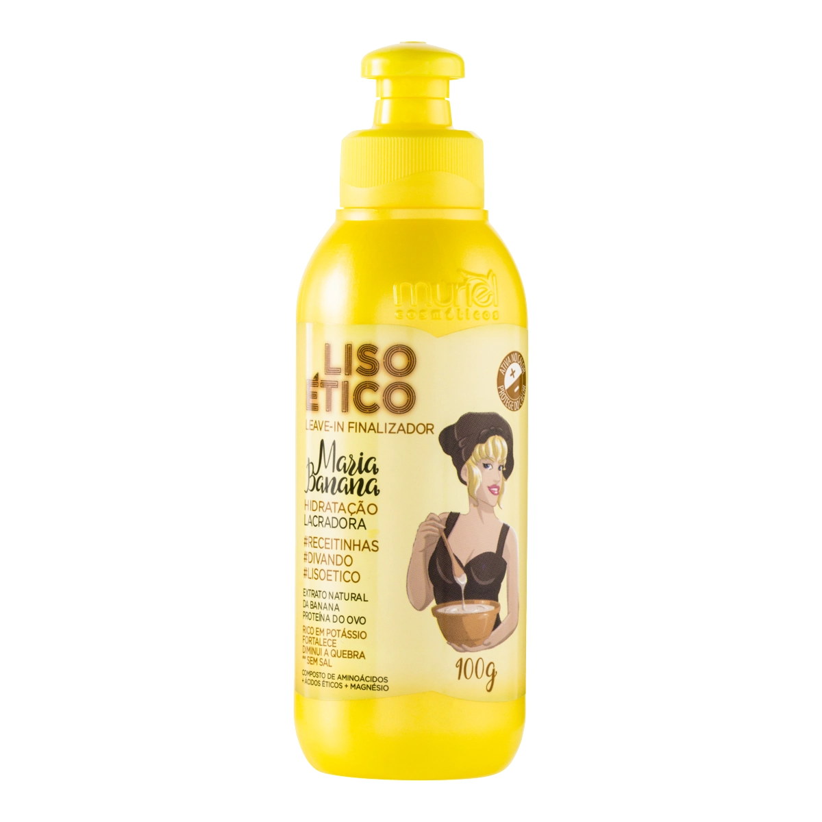 Leave In Finalizador Liso ético Maria Banana Muriel Frasco 100g