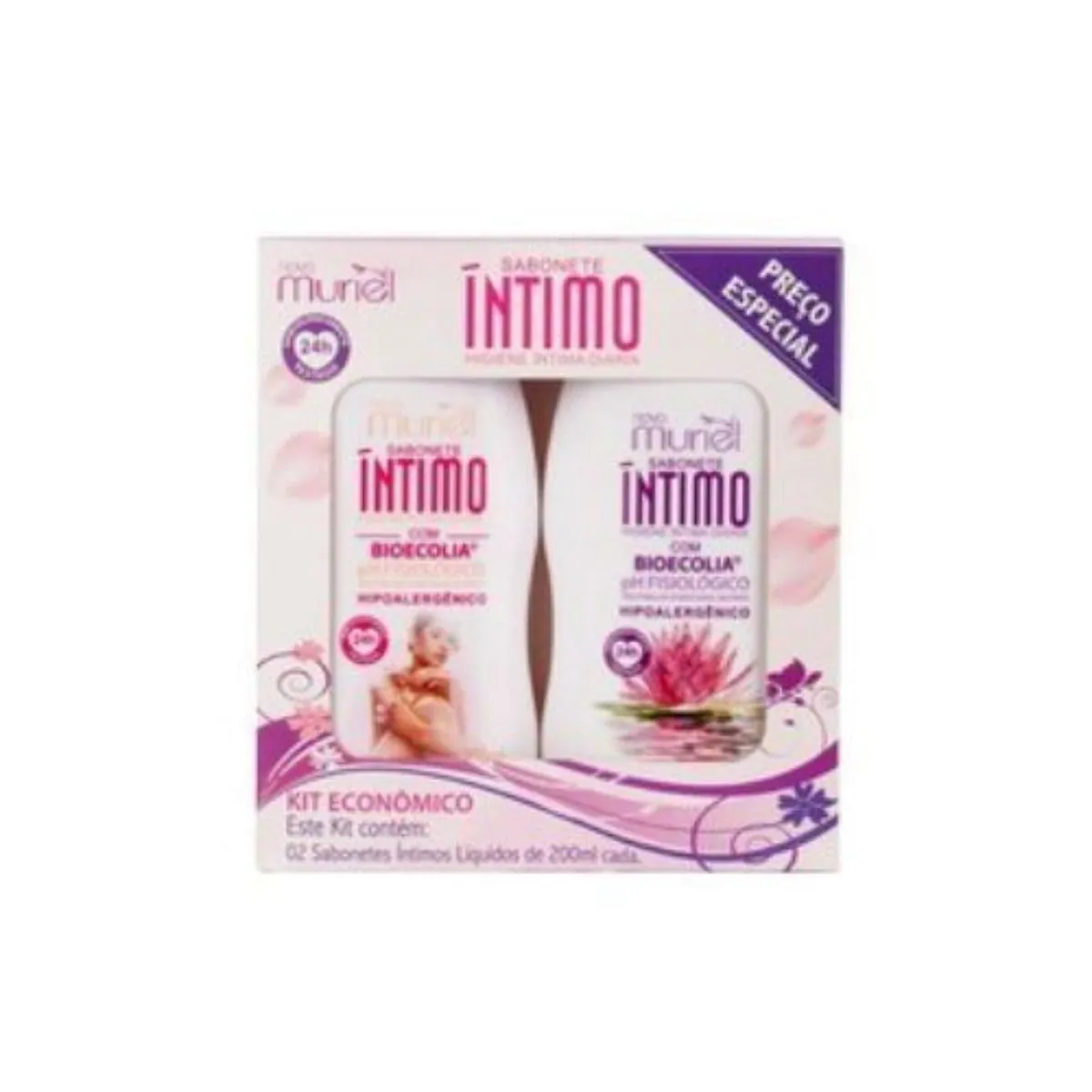 Kit Sab.intimo Muriel Trad. Floral 200ml