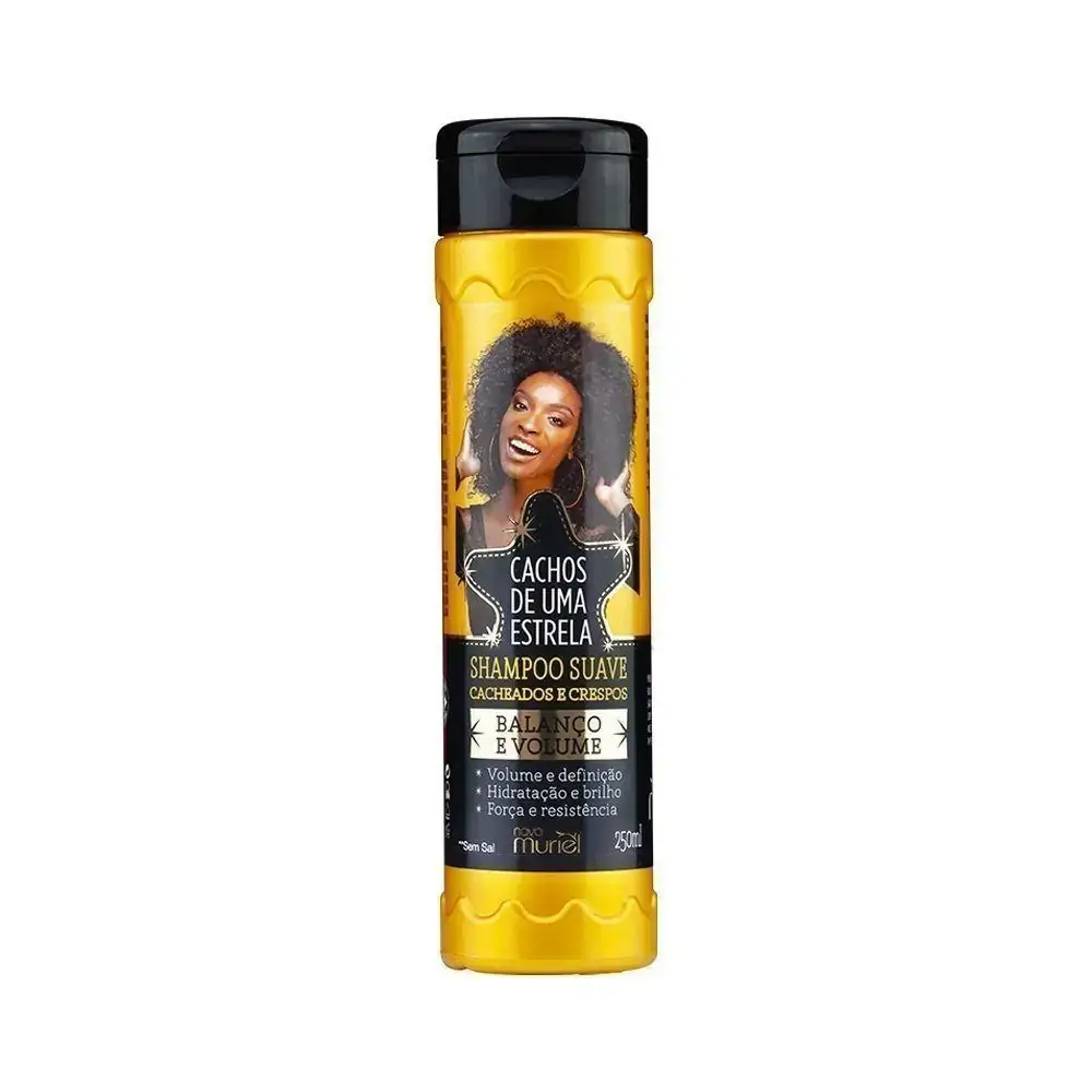 Muriel Cachos Estrela Balanço e Volume Shampoo