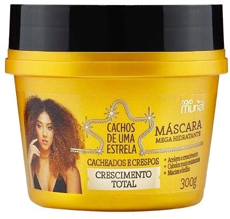 Muriel Cachos Estrela Crescimento Máscara Mega 300g