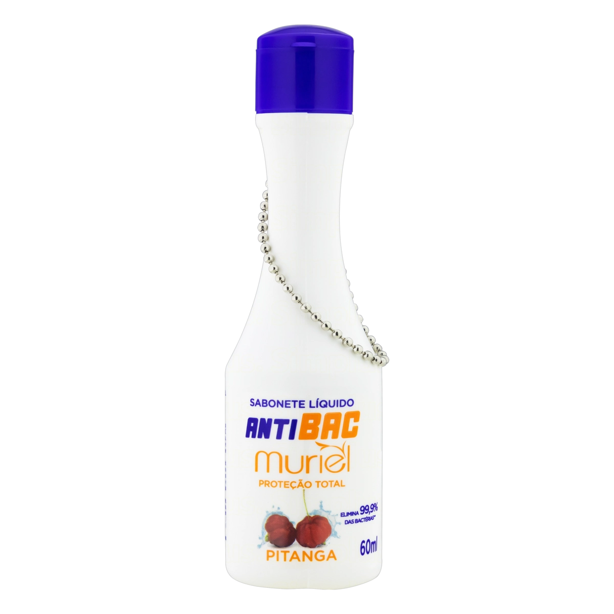 Sabonete Líquido Antibacteriano Pitanga Muriel Frasco 60ml