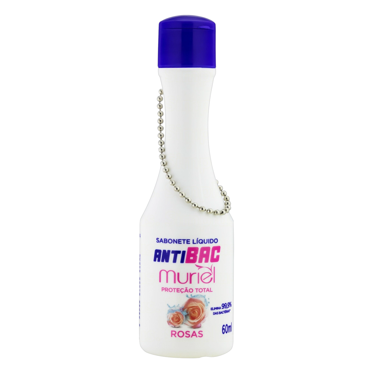 Sabonete Líquido Antibacteriano Rosas Muriel Frasco 60ml