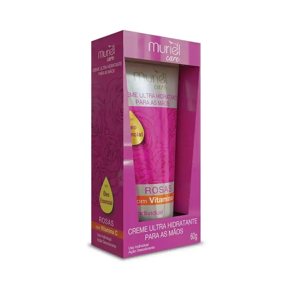 CREME PARA MAOS HIDRATANTE ROSAS MURIEL 60G