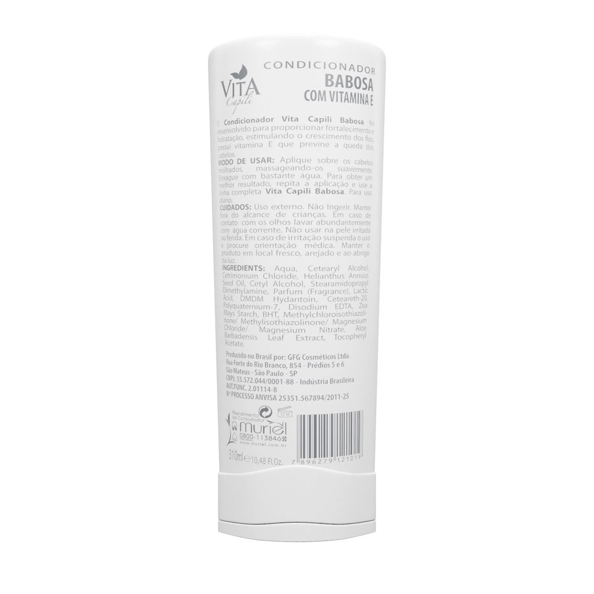 CONDICIONADOR MURIEL VITA CAPILI BABOSA 310ML