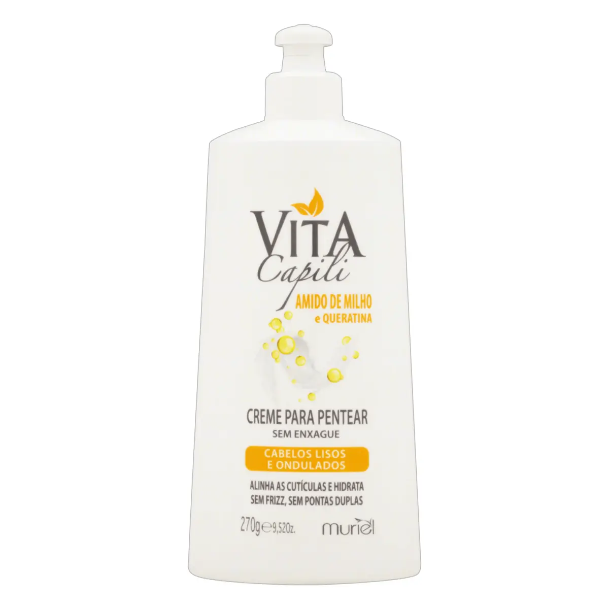 CREME PENTEAR MURIEL VITA CAPILI AMIDO DE MILHO 270G