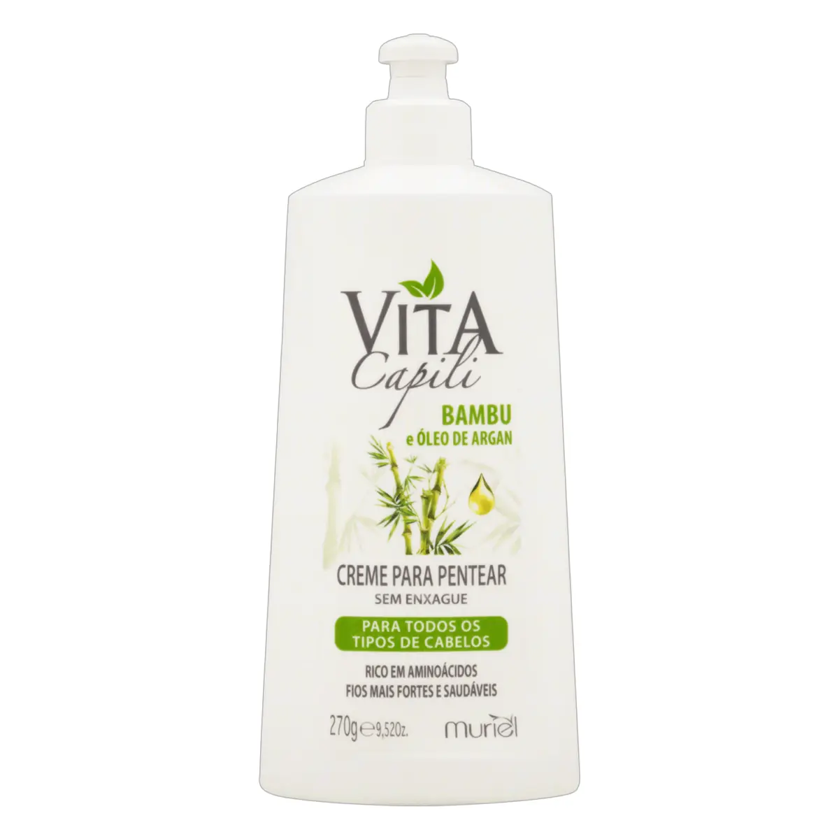 CREME PENTEAR MURIEL VITA CAPILI BAMBU 270G