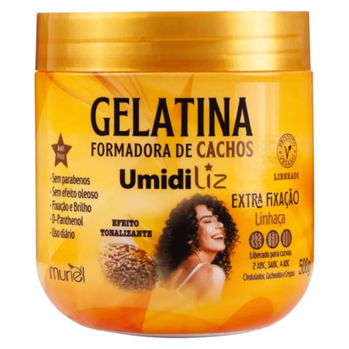 Gelatina Cap Umidiliz Extra Fixacao 500ml