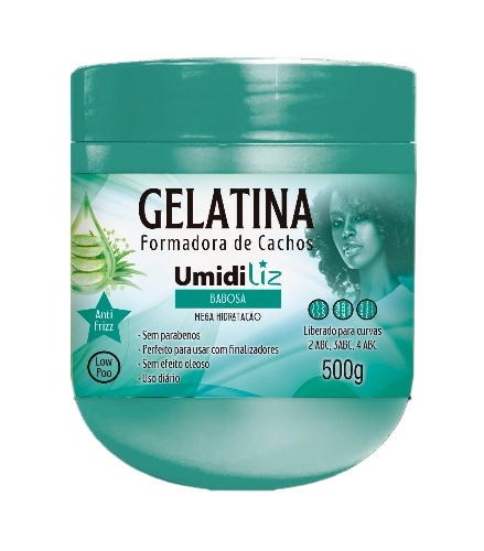 Gelatina Capilar Umidiliz Bobosa 500g
